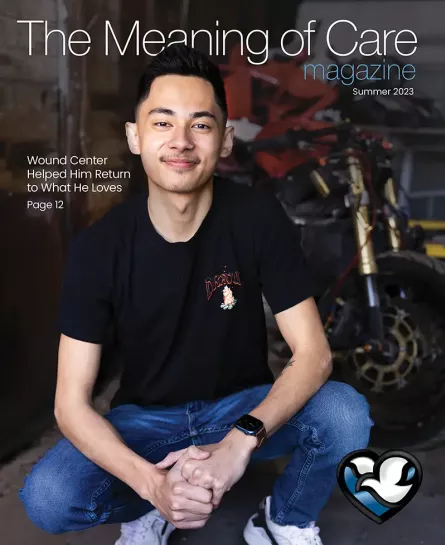 Cover image of the Summer 2023 edition of Methodist Health System's "The Meaning of Care Magazine"