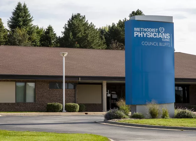 Photo of Methodist Physicians Clinic located on Risen Son Boulevard in Council Bluffs, IA.